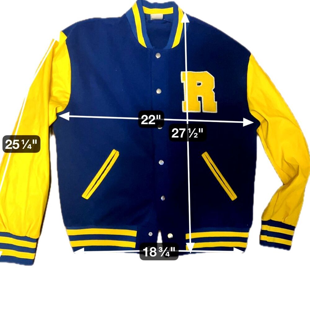 Archie Comics Lettermen's Jacket Lg Jacket Letterman R Patch - Picture 2 of 4